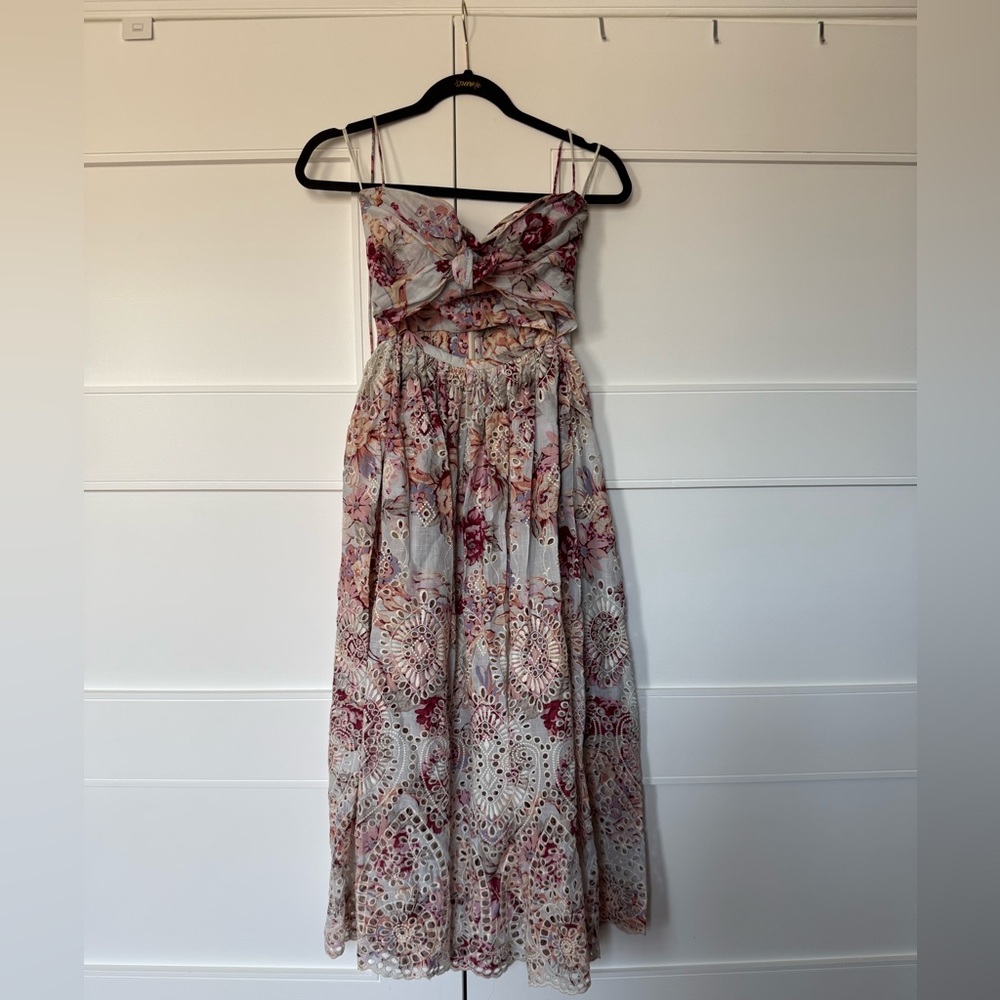 Zimmermann Broderie Tie Dress - AU 2 - Picture 10 of 14